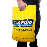 APICO CARRIER BAG - YELLOW PACK 50
